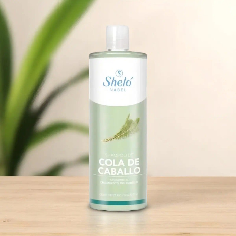 Shampoo Cola Caballo Shelo Nabel 950ml Todo Tipo Cabello