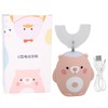 Cute Cartoon Bear Pattern U Shaped Automatic Toothbrush Electric Children