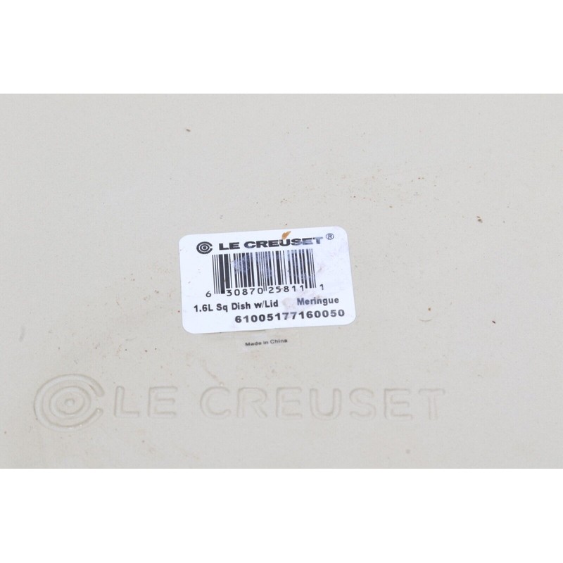 Le Creuset Heritage Stoneware Shallow Square Covered Baking Dish 1.6L