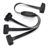 iKKEGOL OBD2 OBDII 1 to 3 Ultra Low Profile 16