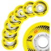 HYPER CONCRETE+G wheels 80mm/84A - 8 WHEELS - YELLOW inline