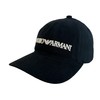Emporio Armani 627869 2R556 Men's Cap, Hat, Black