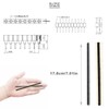 Youmile 20pcs Round Male and Female Pin Headers 2.54mm 0.1"