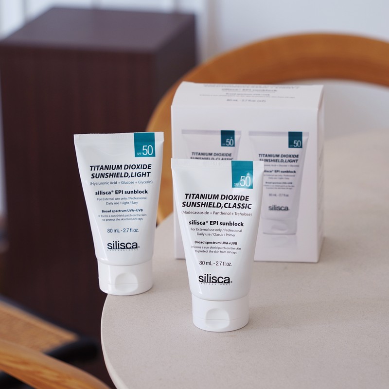 Silisca 1+1 Silisca Sun Cream EPI Sunblock 80ml (Classic+Light) /