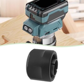 eMagTech 1/2 Inch Plunge Engraving Machine Collet Nut Compatible with Makita Model 3612 12.7 x 20 x 26.5 mm Black