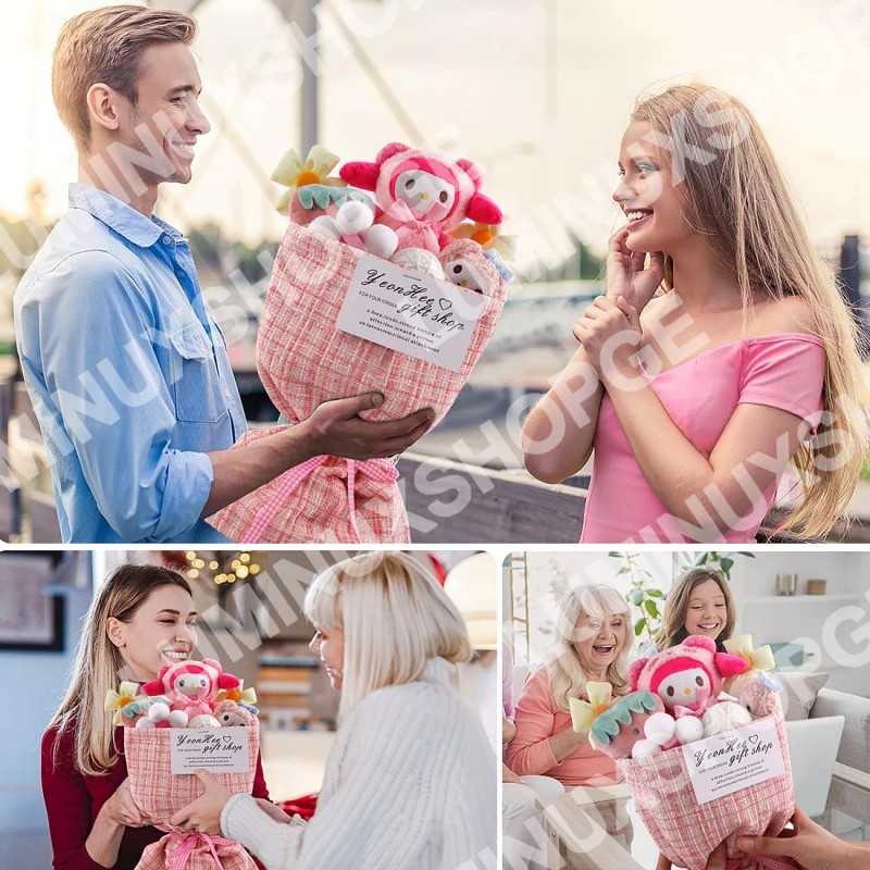 XS Bouquet Ramo De Peluches Mini Melody Regalos San Valentín