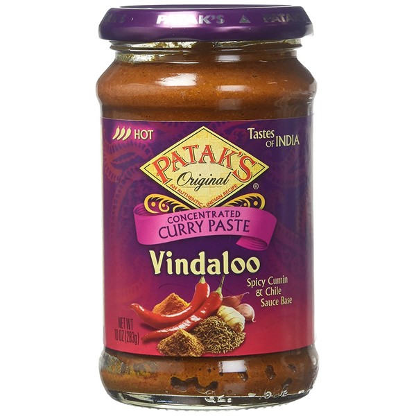 PATAKS Paste Curry Vindaloo, 10 oz