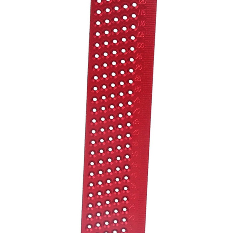 Hole Ruler Measuring Tool Woodworking Accessory Wear Resistant Rust Proof
