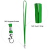 Neck Strap Lanyards - Fushing 100Pack Green ID Badge Lanyards