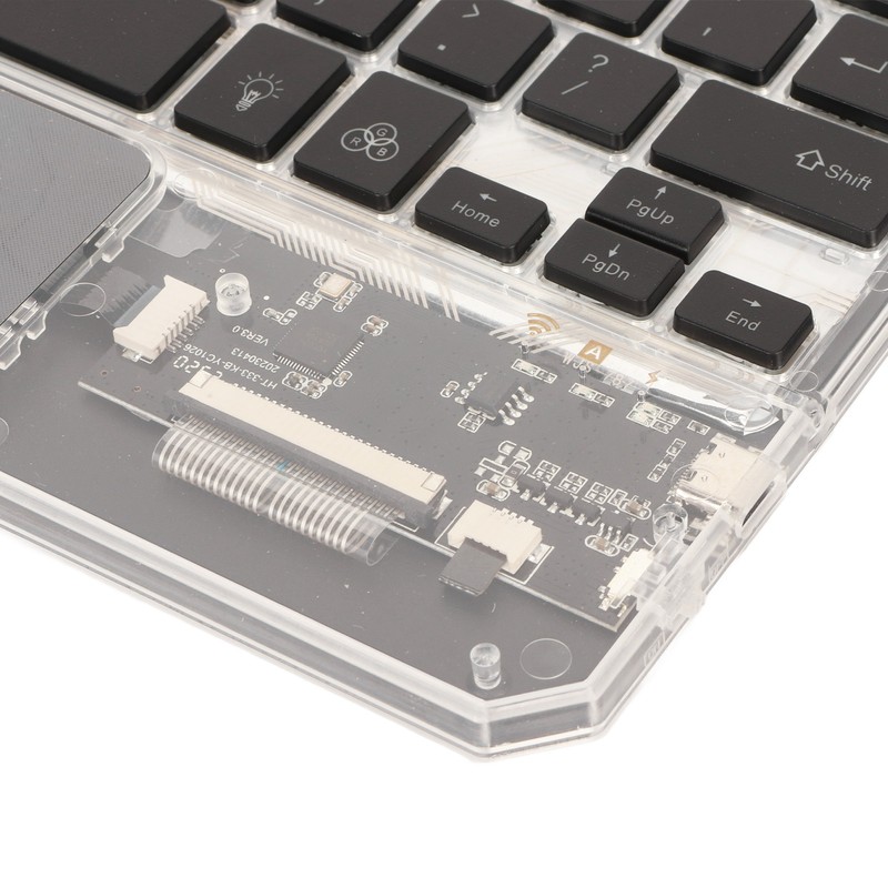 Bluetooth Keyboard Multifunction Ultra Slim Rechargeable Backlight RGB Tablet Keyboard