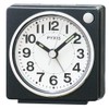 Seiko Clock Alarm Clock Clock Analog Black Metallic 65x64x38mm PYXIS