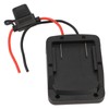 18V Lithium Battery Adapter Integrated ABS Battery Adapter Connector with