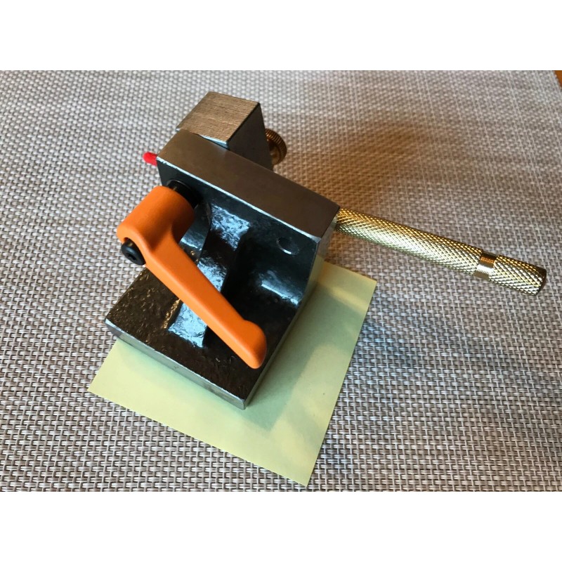 Knife Maker's Center Line Scribe, Angle Block Scribe, 2X72 Knife