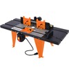 ESPIDOO Electric Benchtop Router Table: Aluminum Alloy & Steel Wood