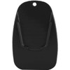 2 Pcs Black Motorcycle Side Kickstand Non-Slip Plate Base Parking