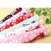 Eyelash Craft Fan Holder, 8.7 inches (22 cm), Cherry Blossom