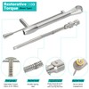 Dental Implant Torque Wrench Set, Autoclavable Universal Prosthetic Kit