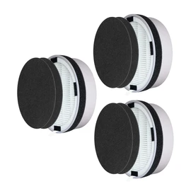 Byseacore HP125 Replacement Filter Compatible with Hunter HP125 AirX HEPA Air Purifier, H-HF125-VP, 3 HEPA(H13) Filter and 6 Activated Carbon Pre-filter