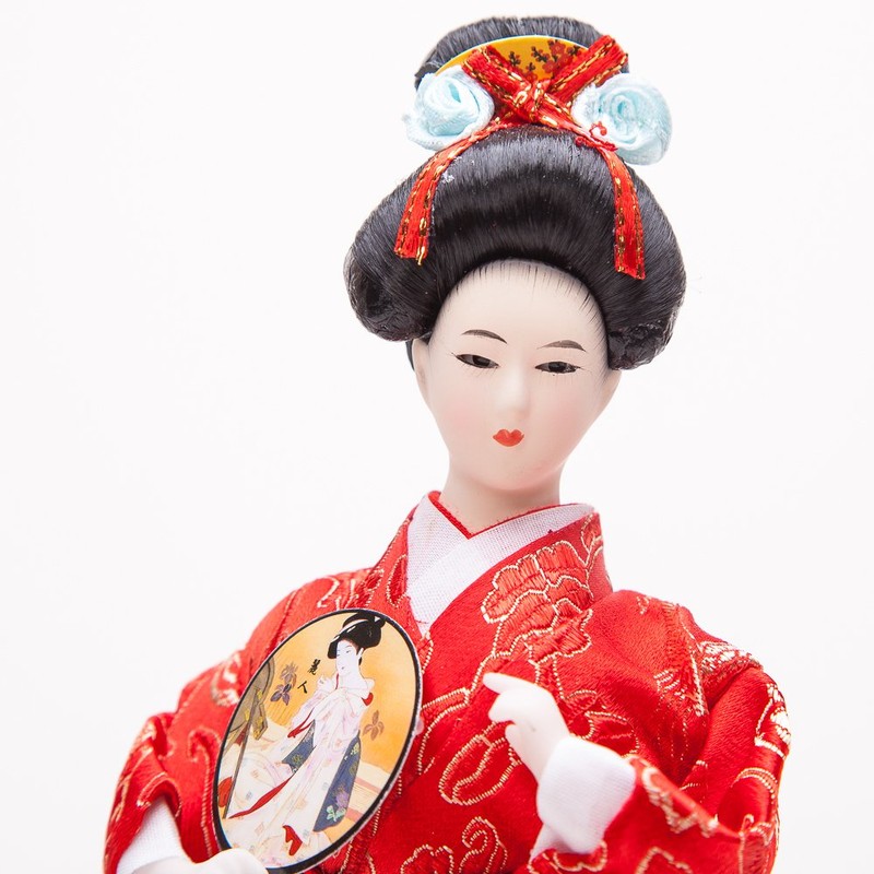 THY COLLECTIBLES 9" Japanese Geisha Oriental Doll DOL9002-9