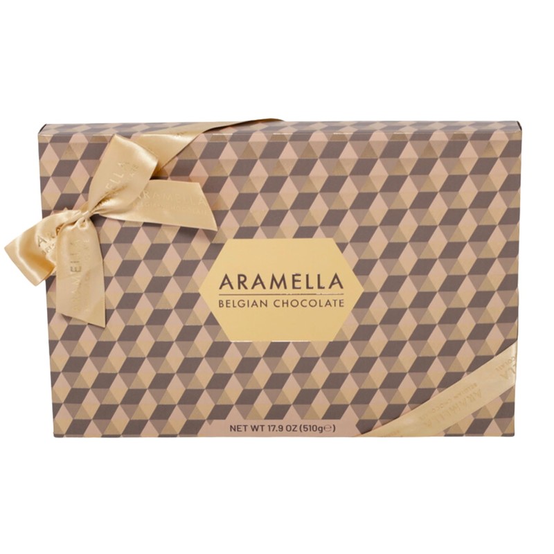 Aramella Belgian Chocolate Brown Box With Gift Bag (40 Pieces