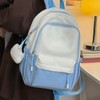 Backpack Simple Style Waterproof Versatile Large Capacity Laptop Work Business