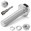 TXXATX M6 Hex Screws M6 x 35 mm Pack of