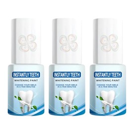3 Blanqueadores Dentales Limpieza Dental Elimina Manchas Amarillas Sonrisa Perfecta Liquido Blanquea Dientes con Brocha Aplicadora 5ml