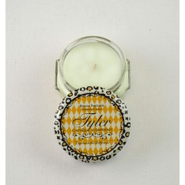 Tyler Two Wicks Glass Candle 11 Oz,Hippie Chick