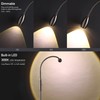 O’Bright Ray – Adjustable LED Beam Floor Lamp, Dimmable and