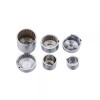 TCMT 83 pcs Chrome Bolt Topper Caps Cover Fit For