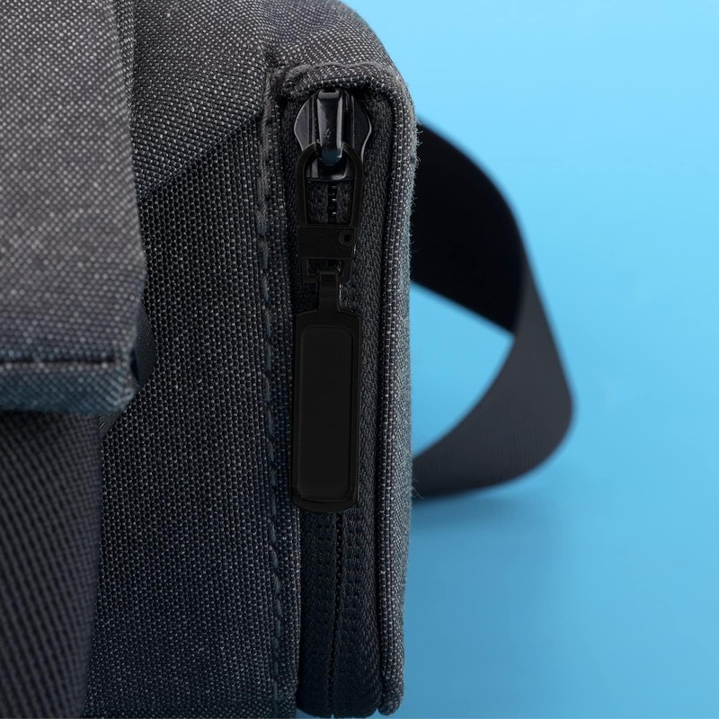 Zipper Pulls Black 6 PCS