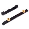 Alnicov Guitar Bridge Adjustable Mandolin Bridge Compensated Rosewood for Mandolin