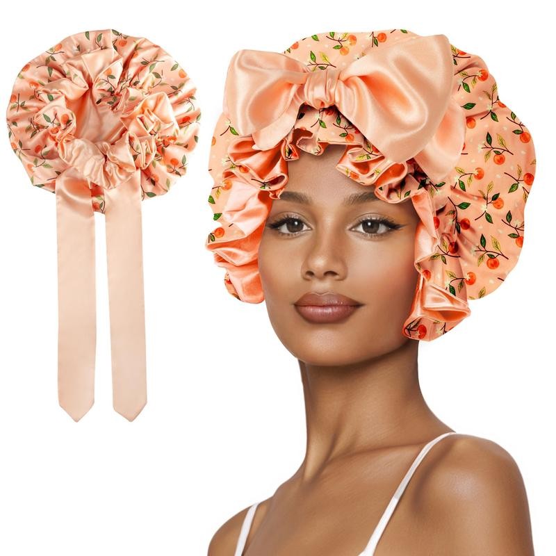 SeSe Code Double Layer Silk Bonnet for Haircare - Soft
