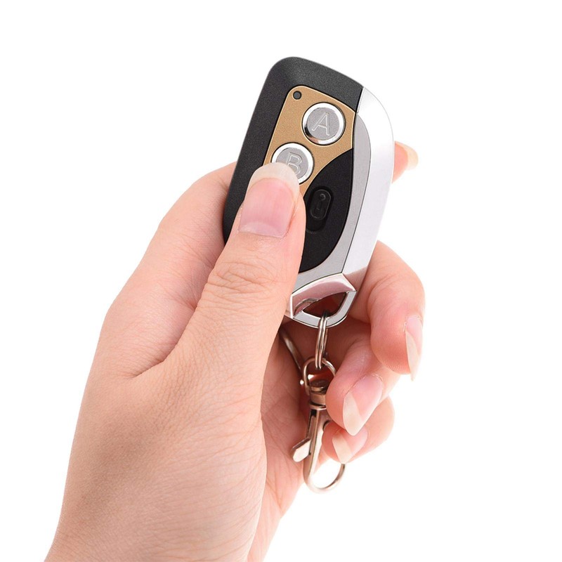 Remote Control Key Fob, 433.92MHz Electric Cloning Universal Garage Door