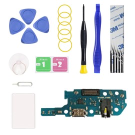 Charging Port Replacement Kit Compatible with Galaxy A10E, Dock Board USB-C Connector Only for A10E SM-A102U, SM-A102U1, SM-A102W, with Toolkit
