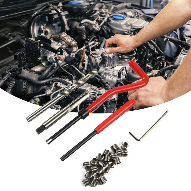 15Pcs M14 x 1.5 Thread Repair Kit Helicoil Compatible 14mm