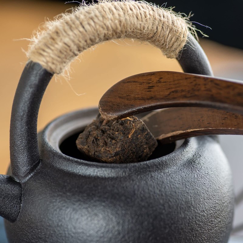 Teavivre Ripened Cube Tuocha Pu-erh Mini Brick Tea (3.5oz /