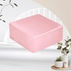 VACVELT Satin Cube Pillow Case for Side Sleepers, Pink Satin
