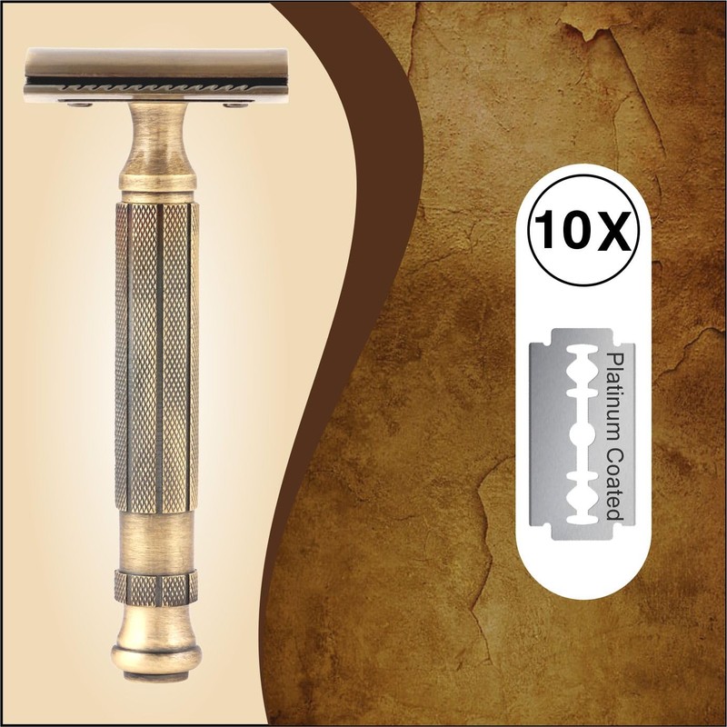 Pearl Shaving Double Edge Safety Razor L-55 (chrome)