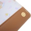 Sunart Billfold Sanrio Leopard Print Three Leather Wallet Rilakkuma