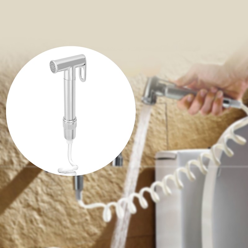 G1/2in Handheld Bidet Spray Head Set Toilet Bidet Sprayer Kit