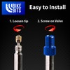 Bike Bits Presta Valve Adapter - Convert Presta to Schrader