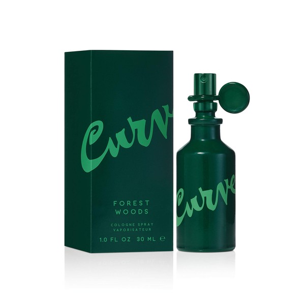 Curve Men's Cologne Fragrance, Casual Day or Night Scent, Forest Woods 1 Fl Oz