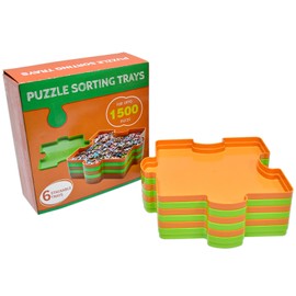 Jigsaw Puzzle Storage for 1000 Pieces Puzzle Sorter Trays for Jigsaws 1500 Piece Jigsaw Sorting Trays