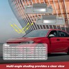 Pair Gray Sun Visor Compatible with Civic 2006-2011 83230-SNA-A01ZA
