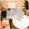 CHILDWEET 1pair Dishwashing Gloves for Kitchen Cleaning Oil Multi-Functional Long