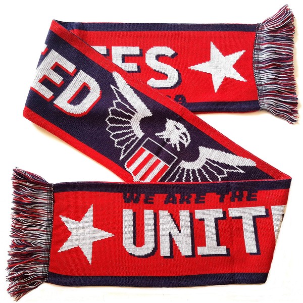 USA Soccer Knit Scarf (Eagle)