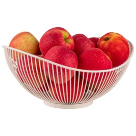 APS Savart 30429 Basket in Whisper White 29.5 x 25.5 cm Height 13.5 cm