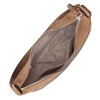 LANCASTER Basic Premium Hobo Bag, camel