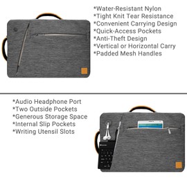 Gray Protective 10-inch Tablet Bag Carrying Case for RCA 10.1" HD Tablet RATR31024